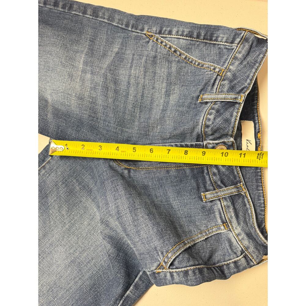 KanCan Wide Leg Cropped Jeans Women's Size 5/26 Medium Wash Denim Casual Chic - Picture 6 of 10